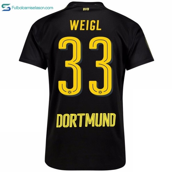 Camiseta Borussia Dortmund 2ª Weigl 2017/18